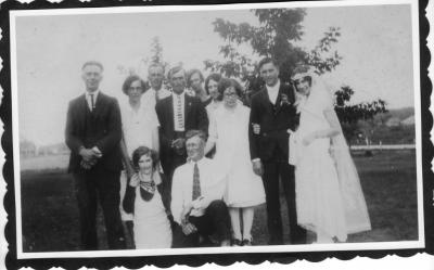 Vicotor and Martha(Behselich) Durand's Wedding